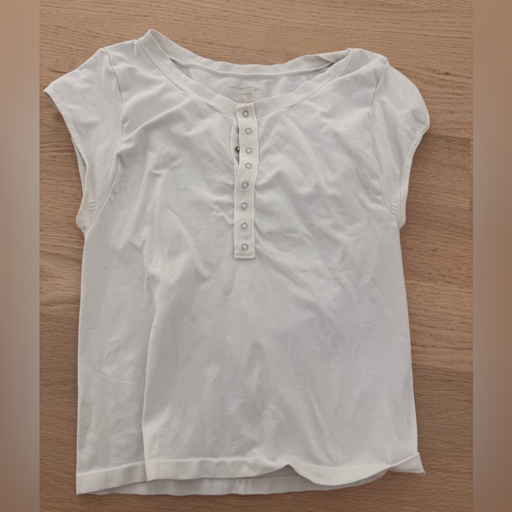 Free People White Shirt